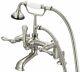 Water Creation F6-0008-02-ax Vintage Classic Adjustable Center Deck Mount Tub