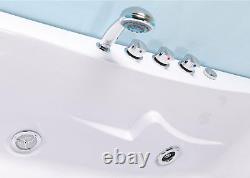Whirlpool massage hydrotherapy bathtub hot tub double pump LUNA 2 two persons