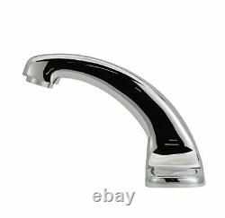 Zurn AquaSense Center set Sensor Faucet with0.5 gpm Spray Outlet and 4 Deck-Mount