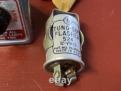 1950's 1960's Auto-lamp Emergence Sous Dash Mount Flasher Signal Switch