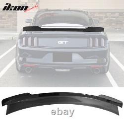 Convient 15-22 Ford Mustang Gloss Black MD Style Arrière Trunk Spoiler Wing Lip Abs