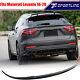 Convient Maserati Levante Sport Utilitaire 16-21 Arrière Middle Spoiler Wing Real Carbon