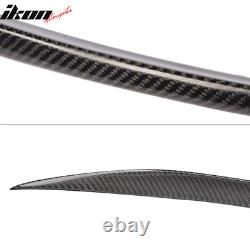 Convient à l'aile de spoiler de toit arrière en fibre de carbone pour la berline Benz C-Class W205 de 15 à 21.