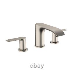 Hansgrohe 75033 Vivenis 1.2 GPM Robinet de salle de bain à trois trous en nickel