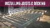 Installer Les Joists Et Le Réseau De Decking Diy