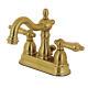 Kingston Brass Kb160. Al Heritage 1.2 Gpm Robinet De Salle De Bain à Montage Central En Laiton