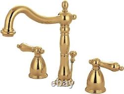 Kingston Brass KB197. AL Heritage 1.2 GPM Robinet de salle de bain généralisé en laiton