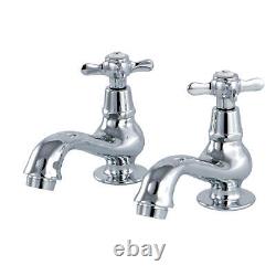 Kingston Brass KS110. BEX Essex 1,2 GPM 1 Trou Robinet de Salle de Bain Chrome