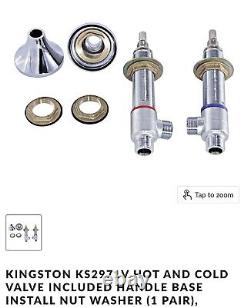 Pièces de rechange pour le robinet romain en laiton poli Kingston Brass MILANO KS2242MR