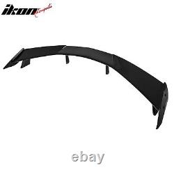 Pour Chevrolet Corvette C8 Stingray Z51 20-24 Aileron de coffre à haute aile en ABS noir brillant