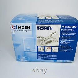 Robinet Moen Monticello 4 centres 84200BN 4550BN 4551BN Nickel brossé 84200