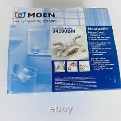 Robinet Moen Monticello 4 centres 84200BN 4550BN 4551BN Nickel brossé 84200