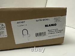 Robinet de cuisine semi-professionnel BLANCO 441407 Blancoculina 1,8 GPM nickel satiné