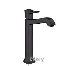 Robinet de salle de bain monocommande Hansgrohe Metropol Classic 31303671, noir mat