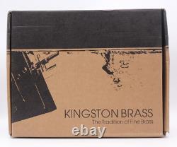Robinetterie pour baignoire sur pied Kingston Brass KS268C Kingston en chrome